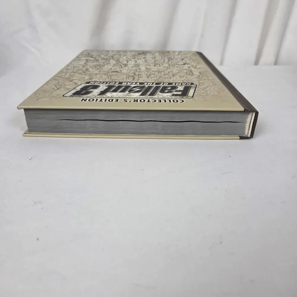 Fallout 3 Game of the Year Edition Collector's Edition Hardcover Book Poster